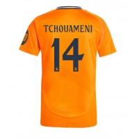 Camiseta Real Madrid Aurelien Tchouameni #14 Visitante Equipación 2024-25 manga corta